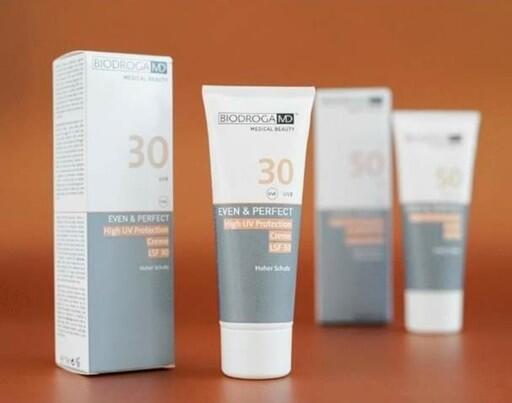 Biodroga MD solskydd för ansikte som även jämnar ut hudtonen och skyddar Spf 50